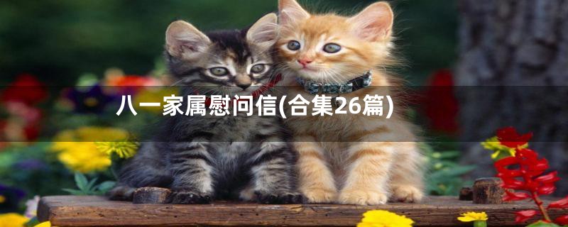 八一家属慰问信(合集26篇)